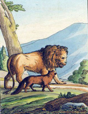 Лев и Лисица