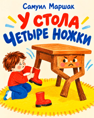 У стола четыре ножки
