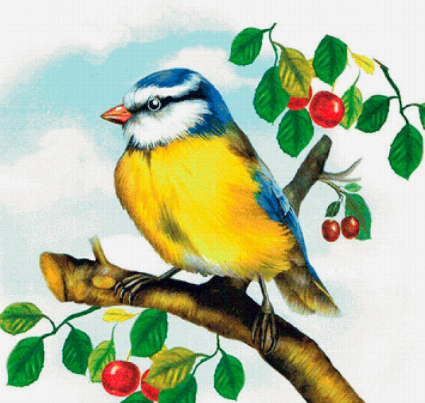 Синица - басня Крылова, читать онлайн